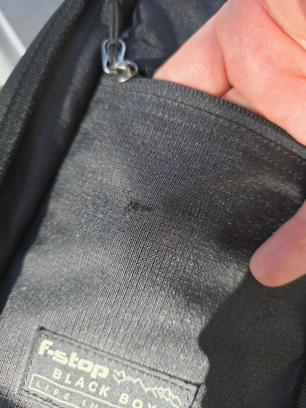 Black Box Camera Backpack in Black